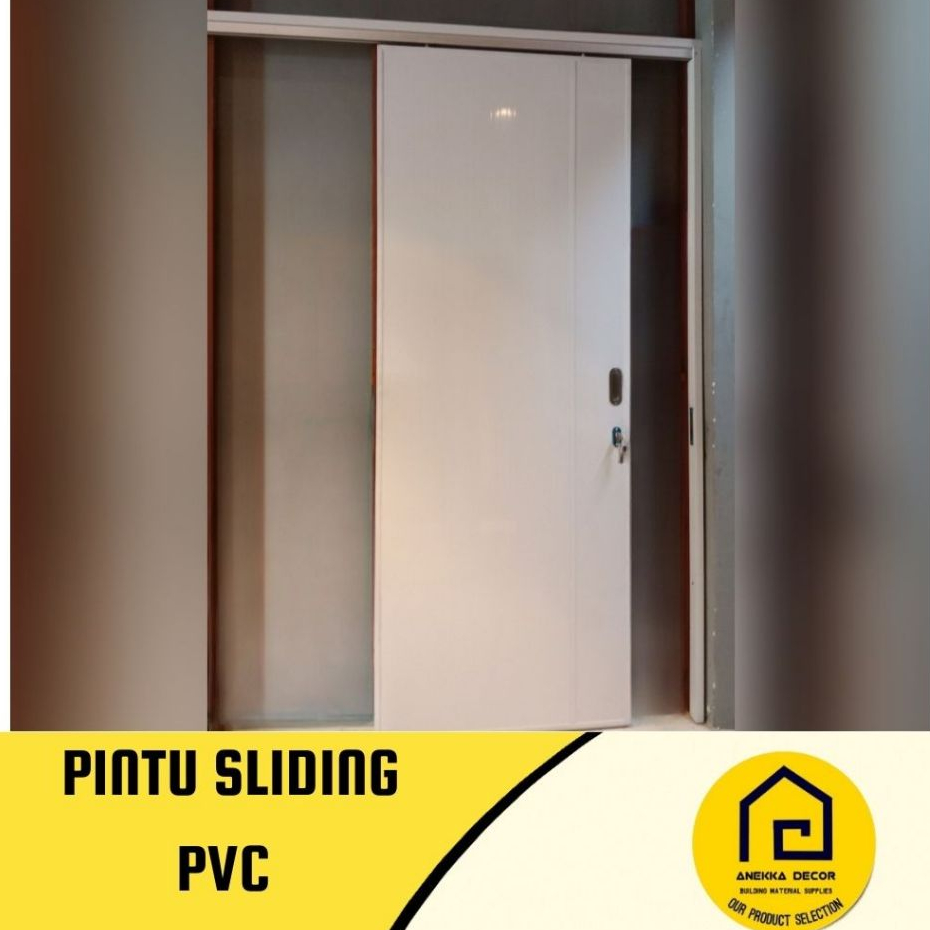 Pintu Geser / Sliding kamar / pintu kamar mandi Pvc