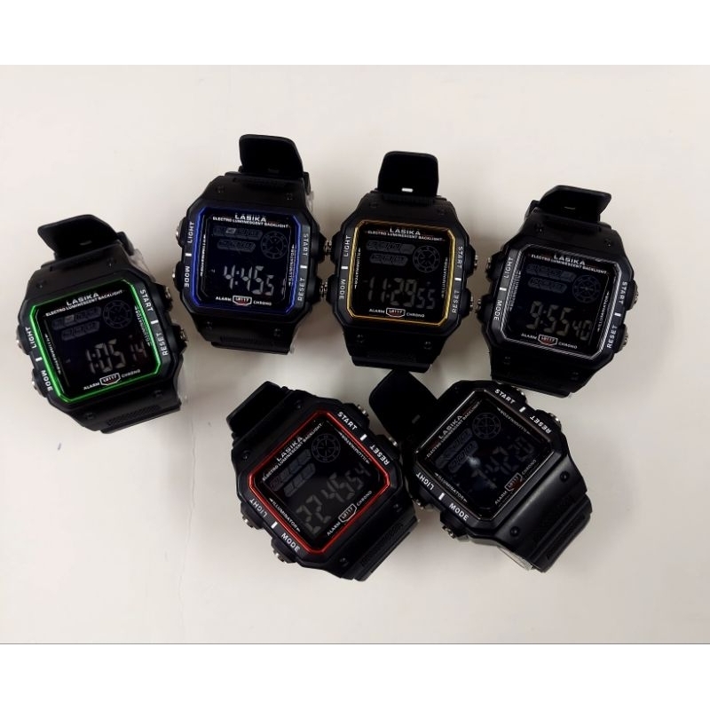 JAM TANGAN PRIA LASIKA SPORT WATER RESISTANCE