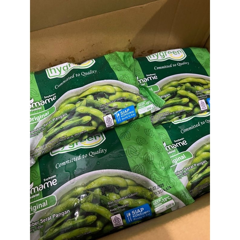 

Edamame kacang kedelai 500mg