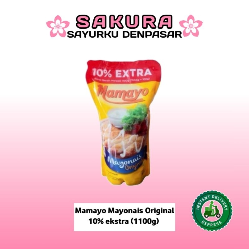 

Saus Mamayo Mayonaise Original 1100g (Ekstra 10%) - SAKURA