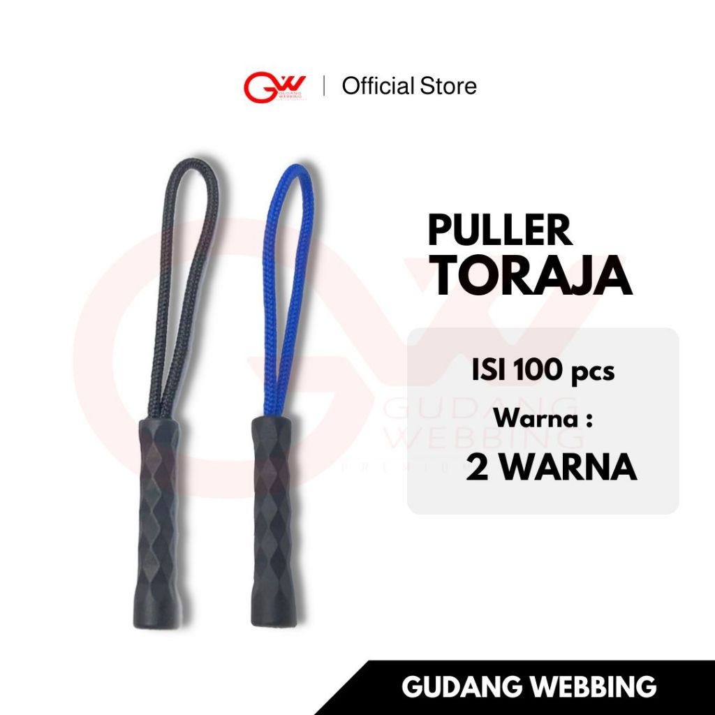 Zipper Puller / Tarikan Risleting / PULLER TORAJA ECERAN