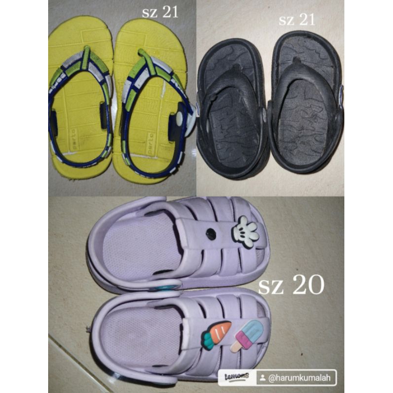 PRELOVED SANDAL ANAK