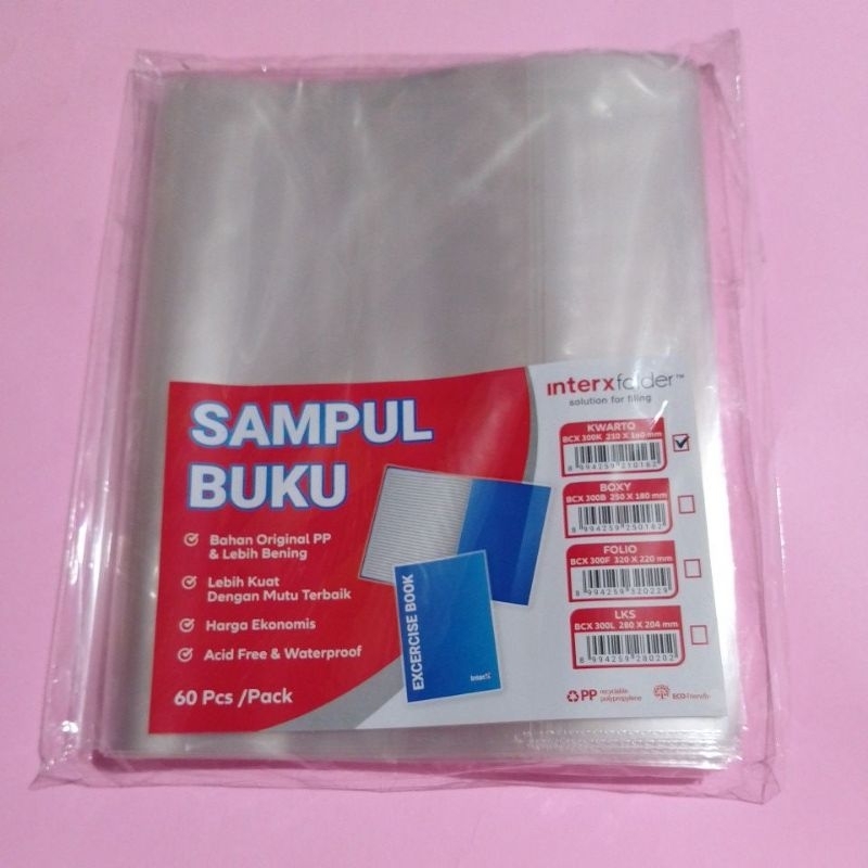 

Sampul Buku Plastik Kuarto ( 60 pcs )