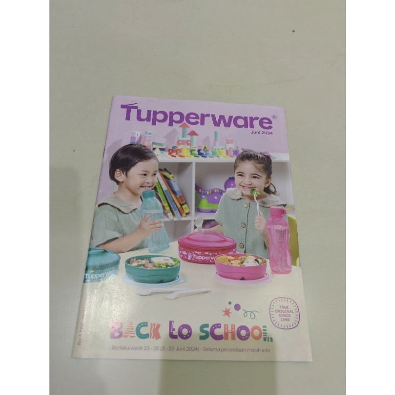 brosur tupperware katalog promo buku