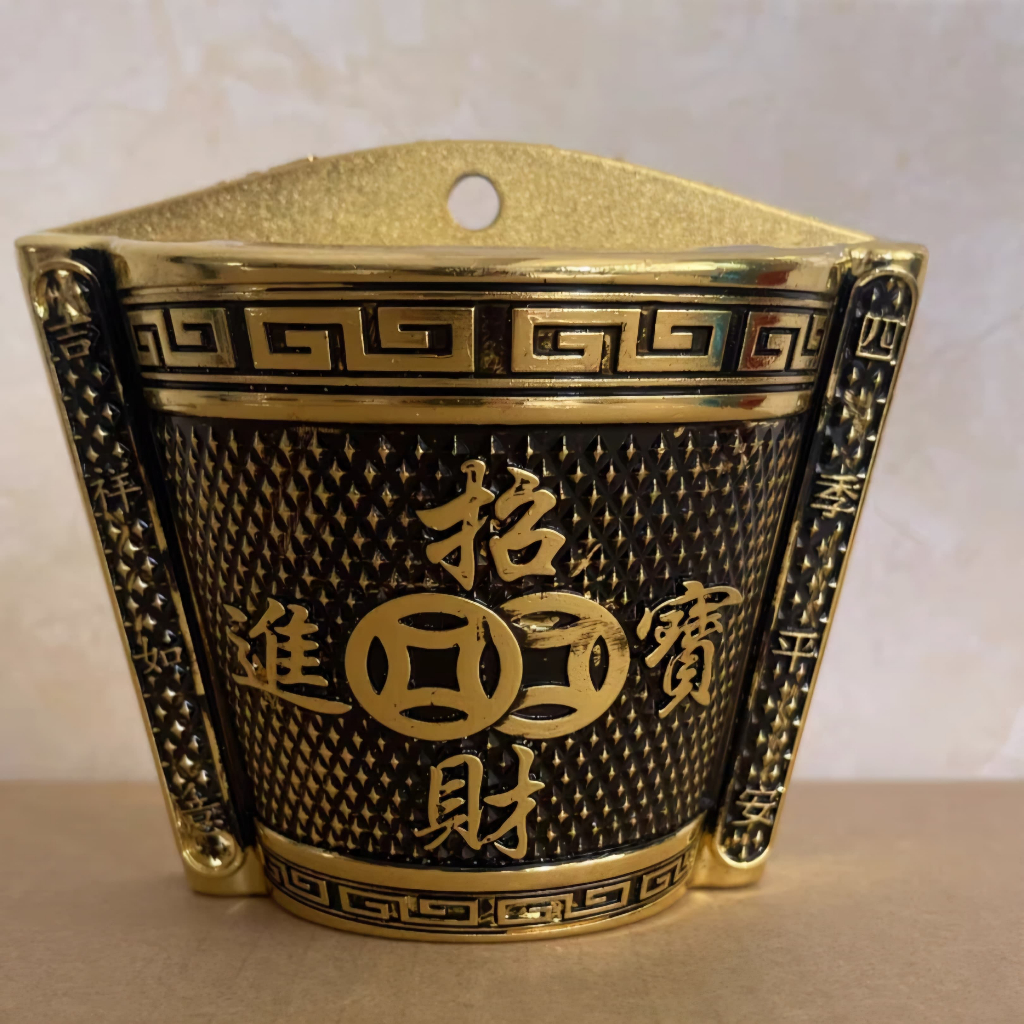 Bahan Kuningan hio lo thi kong/Kaleng Pintu Gantung/Mui sin kong/Tempat Hio Thi Kong