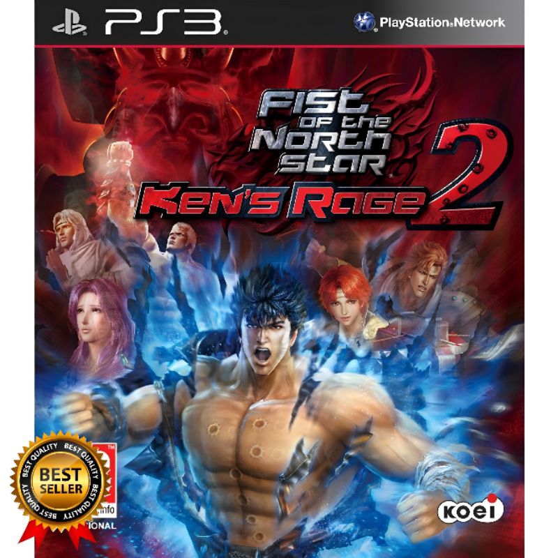 Kaset Game Flashdisk PS3 CFW OFW HEN Fist Of The North Star Kens Rage 2