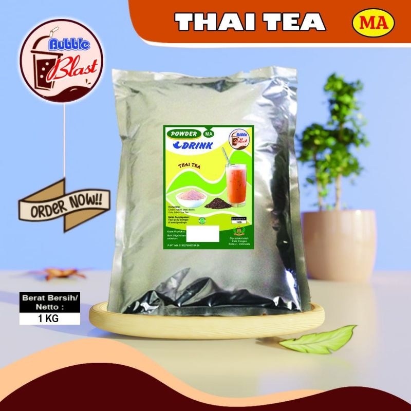 

Powder Minuman Rasa Thai Tea Original 1kg / Bubuk Minuman Rasa Thai Tea Original 1kg