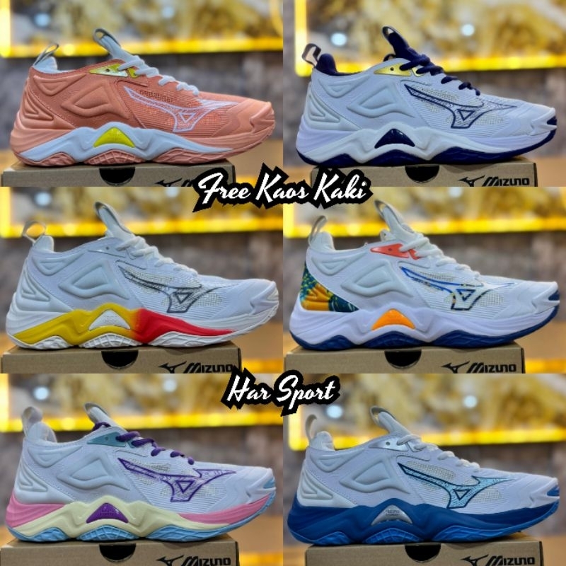 Sepatu volley Mizuno Wave Momentum 3 Low Grade Ori Terbaru - Sepatu Mizuno Wave Momentum 3