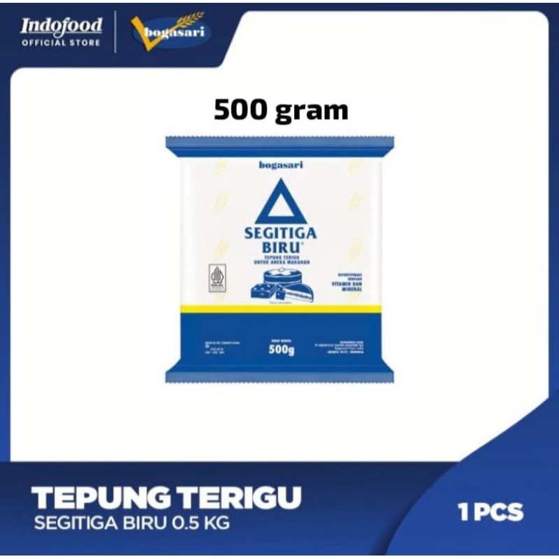 

Bogasari Tepung Terigu Segitiga biru 500g