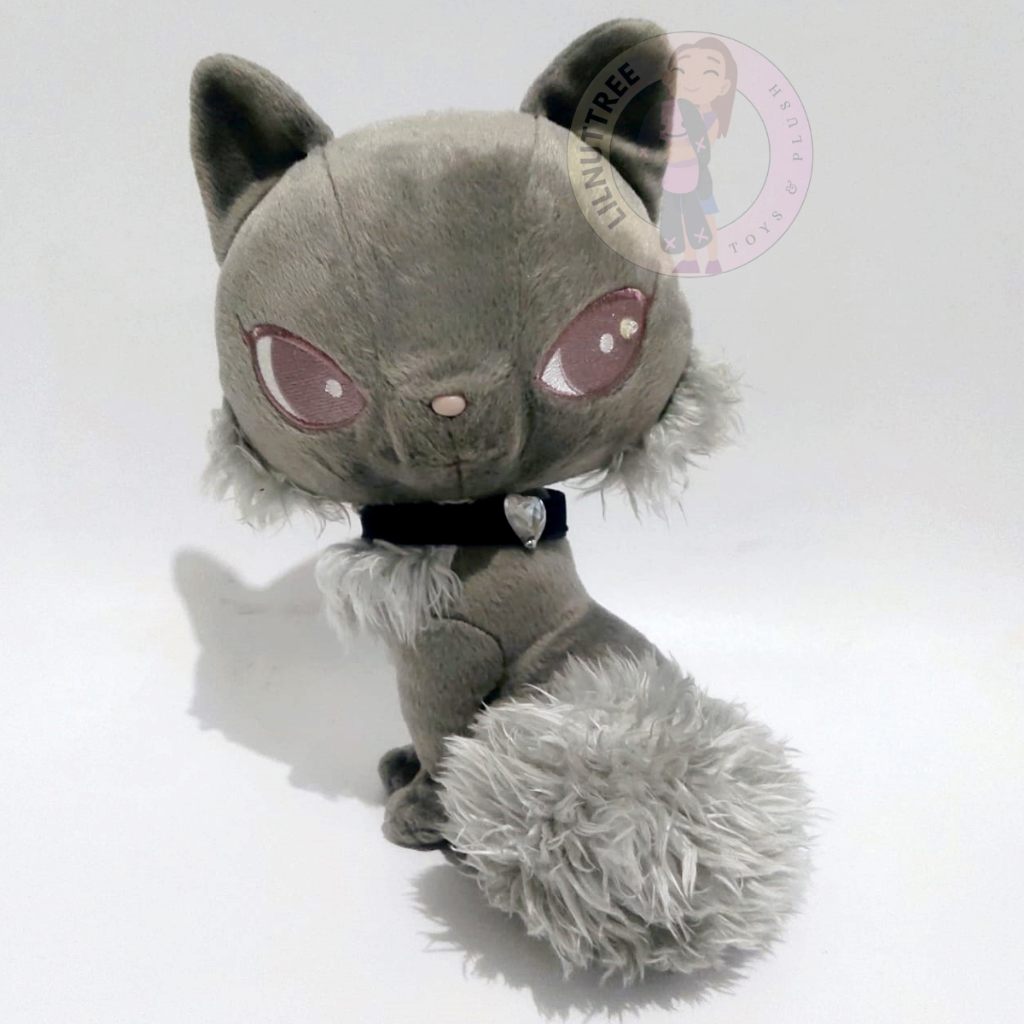 Boneka Jewel Shiny Cat San-X Super Rare Plush Doll Gray Colour Super Limited Collector Item
