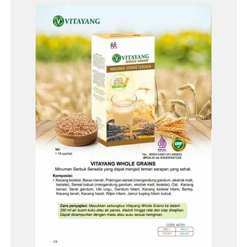 

Whole Grains Menu Sarapan sehat