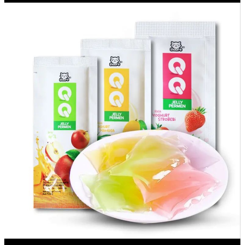 

QQ Jelly Candy Yogurt Strawberry Yogurt Mangga