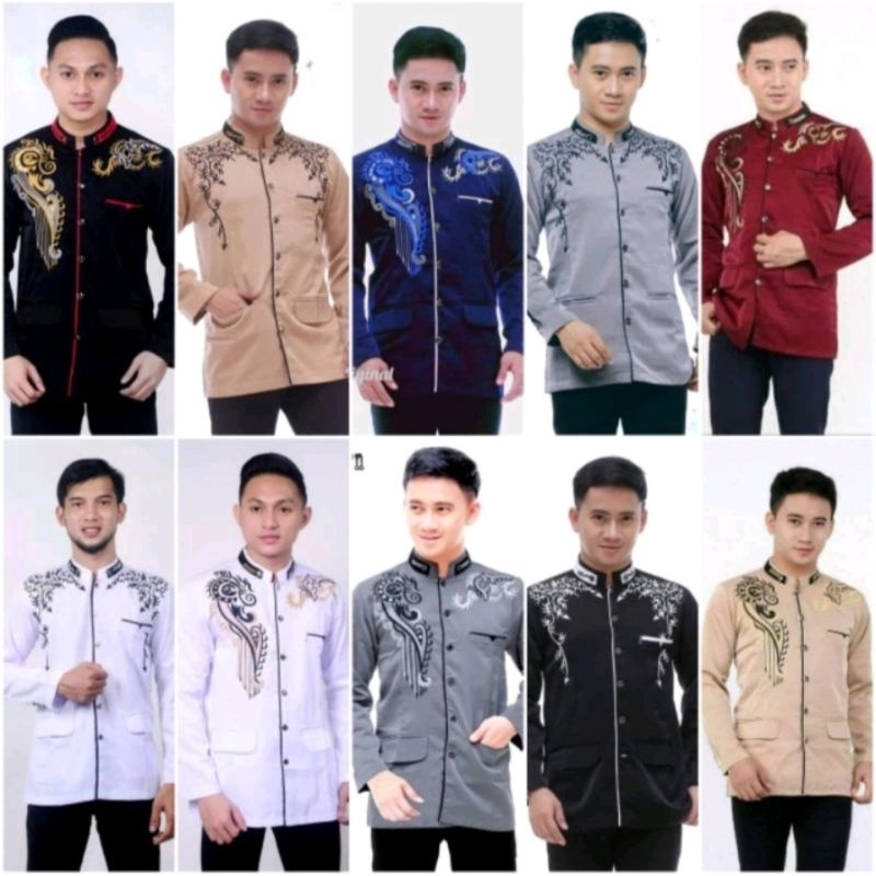 Jasko Bordir Kanan Kiri Motif Terbaru/Jasko Bordir Model Terbaru