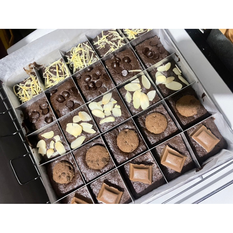 

Fudgy Brownies Sekat