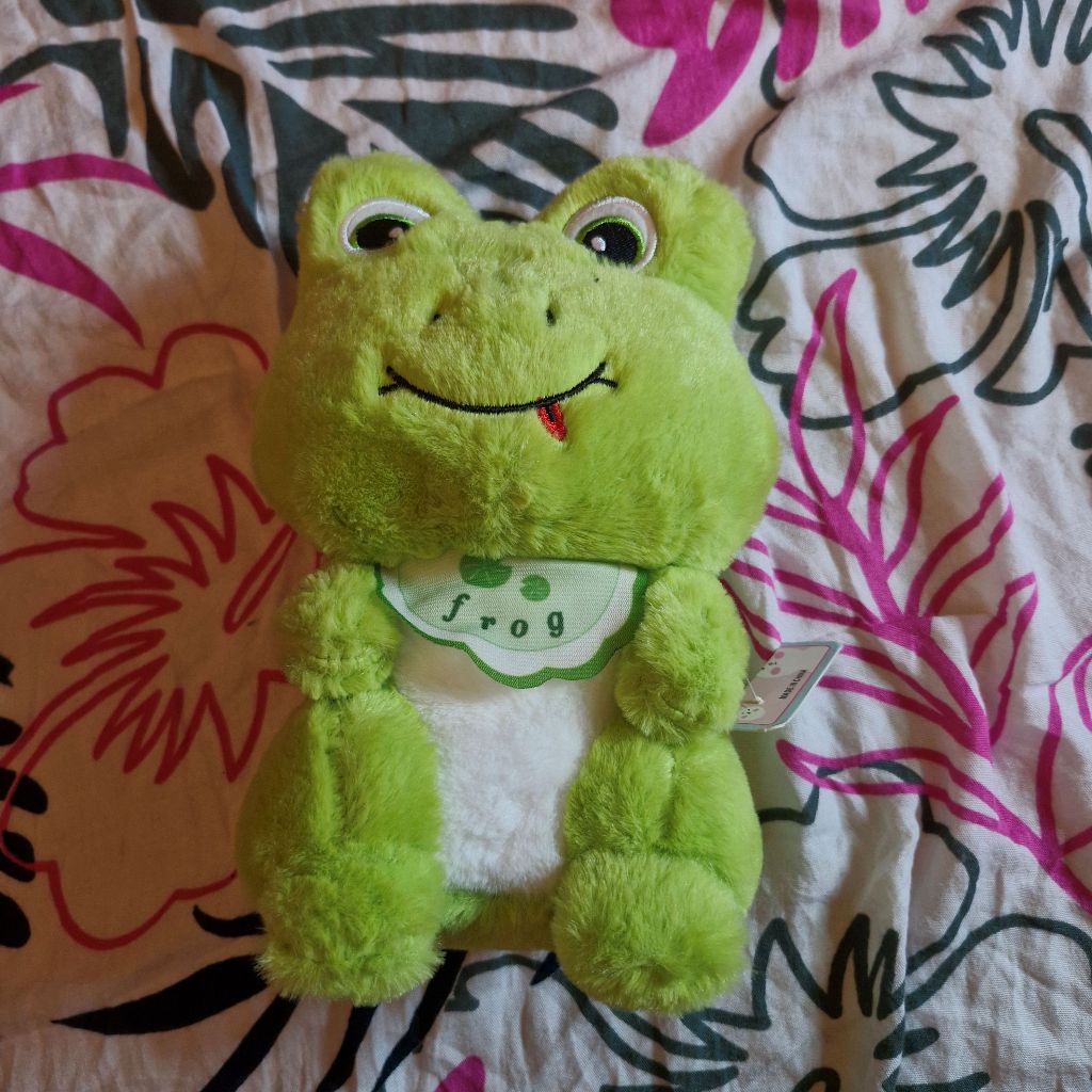 Timezone Plushie Boneka Frog Kodok