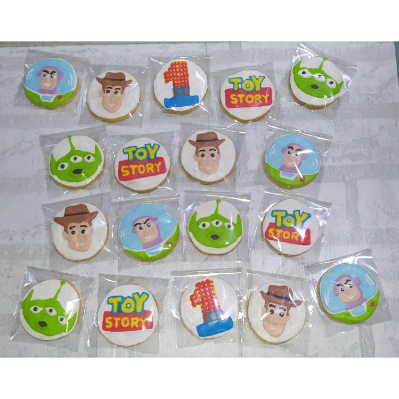 

deon cookies karakter toy story size 6 cm kukis hias