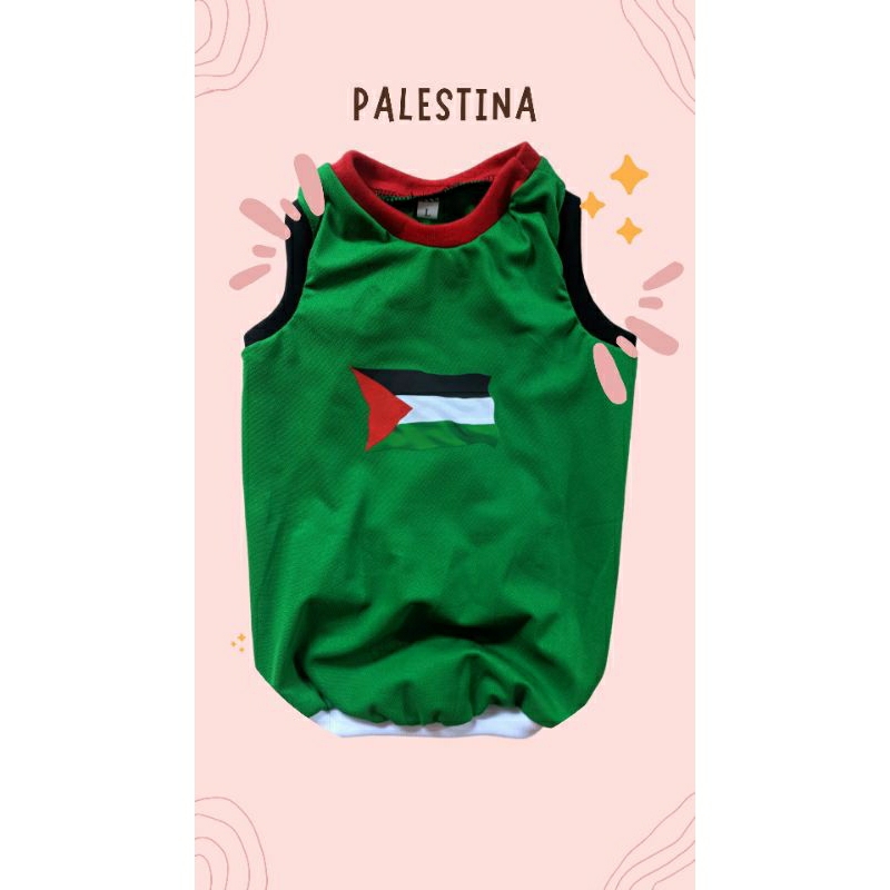 baju kucing anjing kecil Palestina