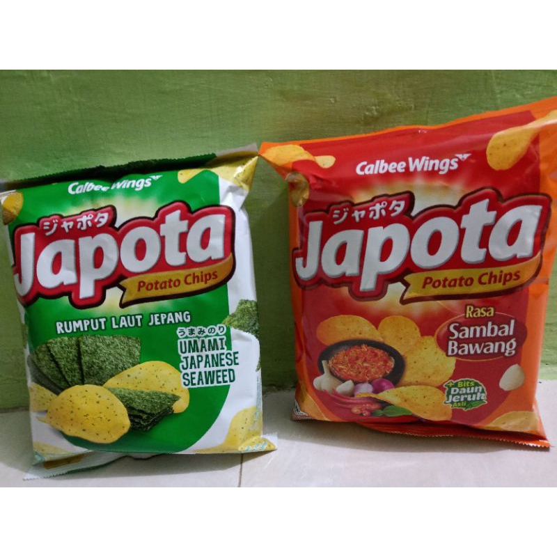 

Japota Keripik Kentang Sambal Bawang 68Gr