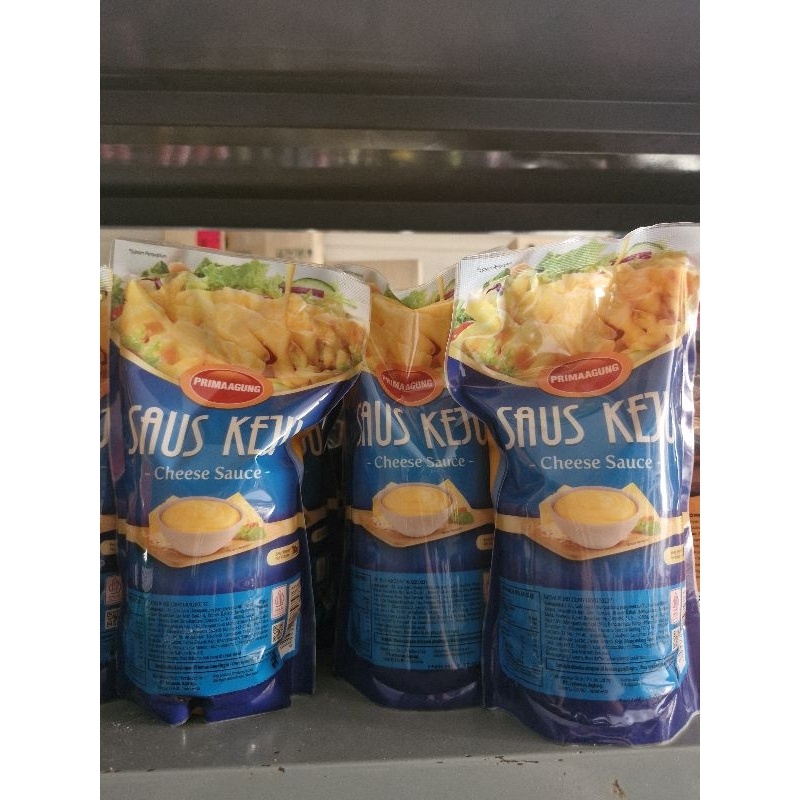 

Termurah Saus Keju Cheese Sauce Prima Agung kemasan 1kg GROSIR Best Seller