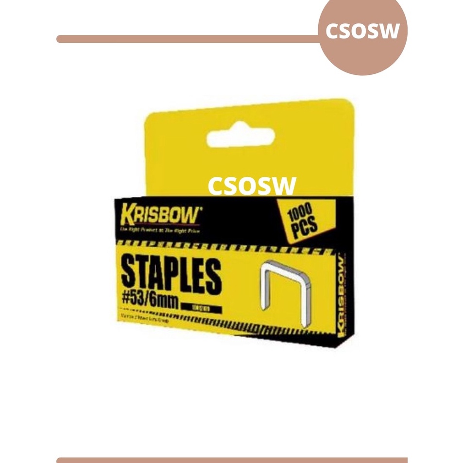 

Krisbow Isi Ulang Staples 538 mm Isi 1Pcs