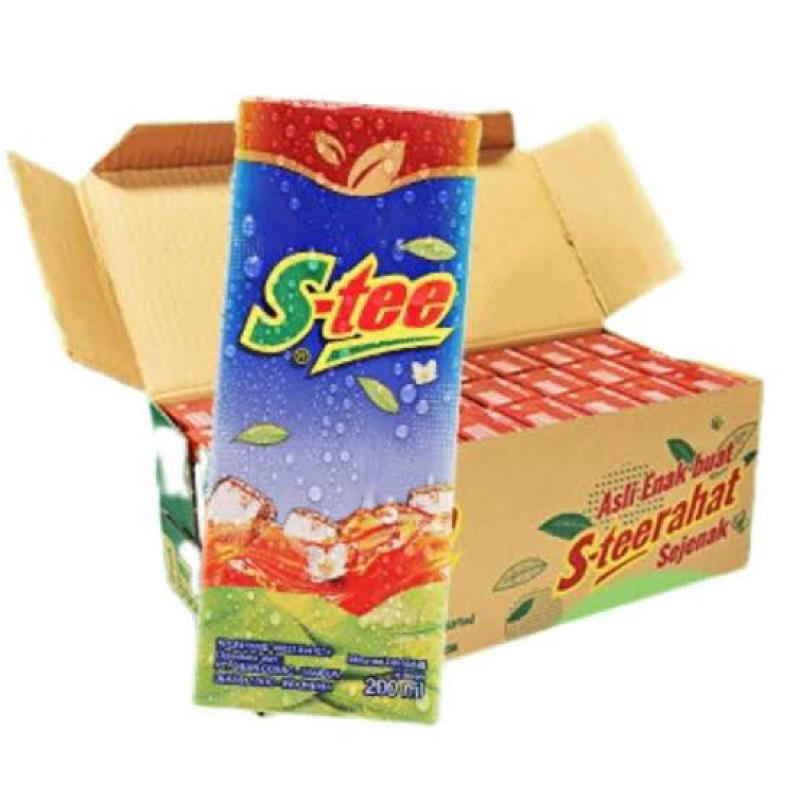 

Sosro S-Tee Kotak Kemasan 200 ml Isi 24 pcs | Minuman teh kotak | Teh jasmine melati | Tehbotol sosro | Teh Sosro | Isian Snack ultah | Teh siap minum | es teh manis | stee kotak