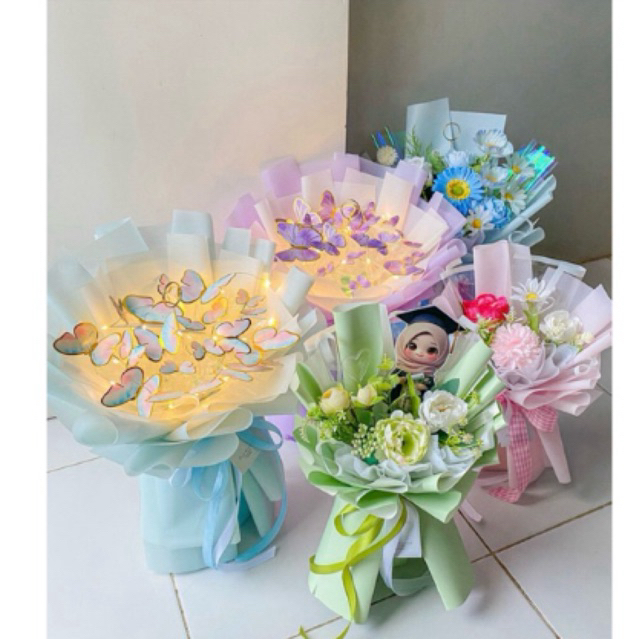 

Bucket Hadiah Wisuda Hampers Buket kupu-kupu Ulangtahun buket Anniversary Gift box hadiah Kado Ulang tahun