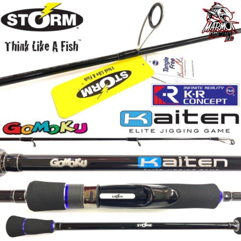 JORAN SPINNING STORM GOMOKU BLACK KAITEN FUJI ALCONITE