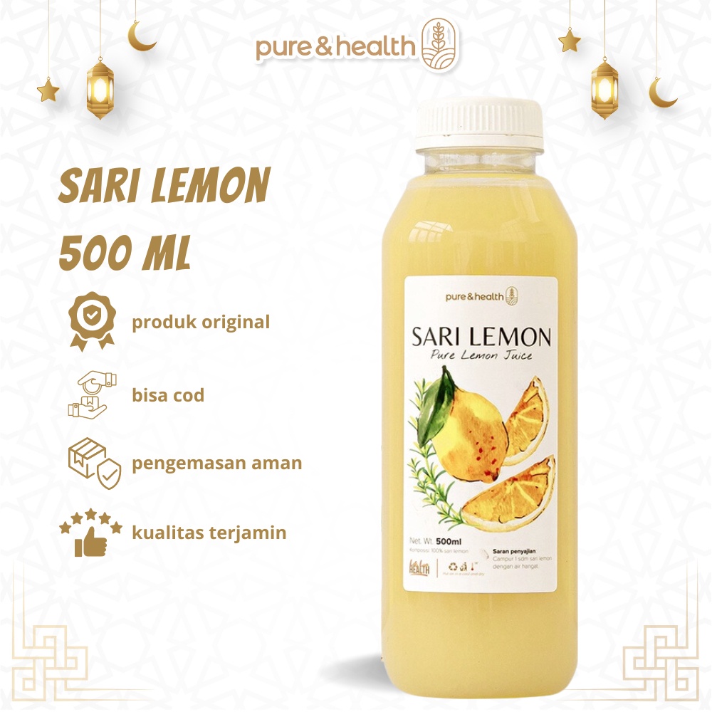 

Termurah Sari Lemon Fresh 5ml Pure Lemon Juice Detox Diet Natural Healthy Drink