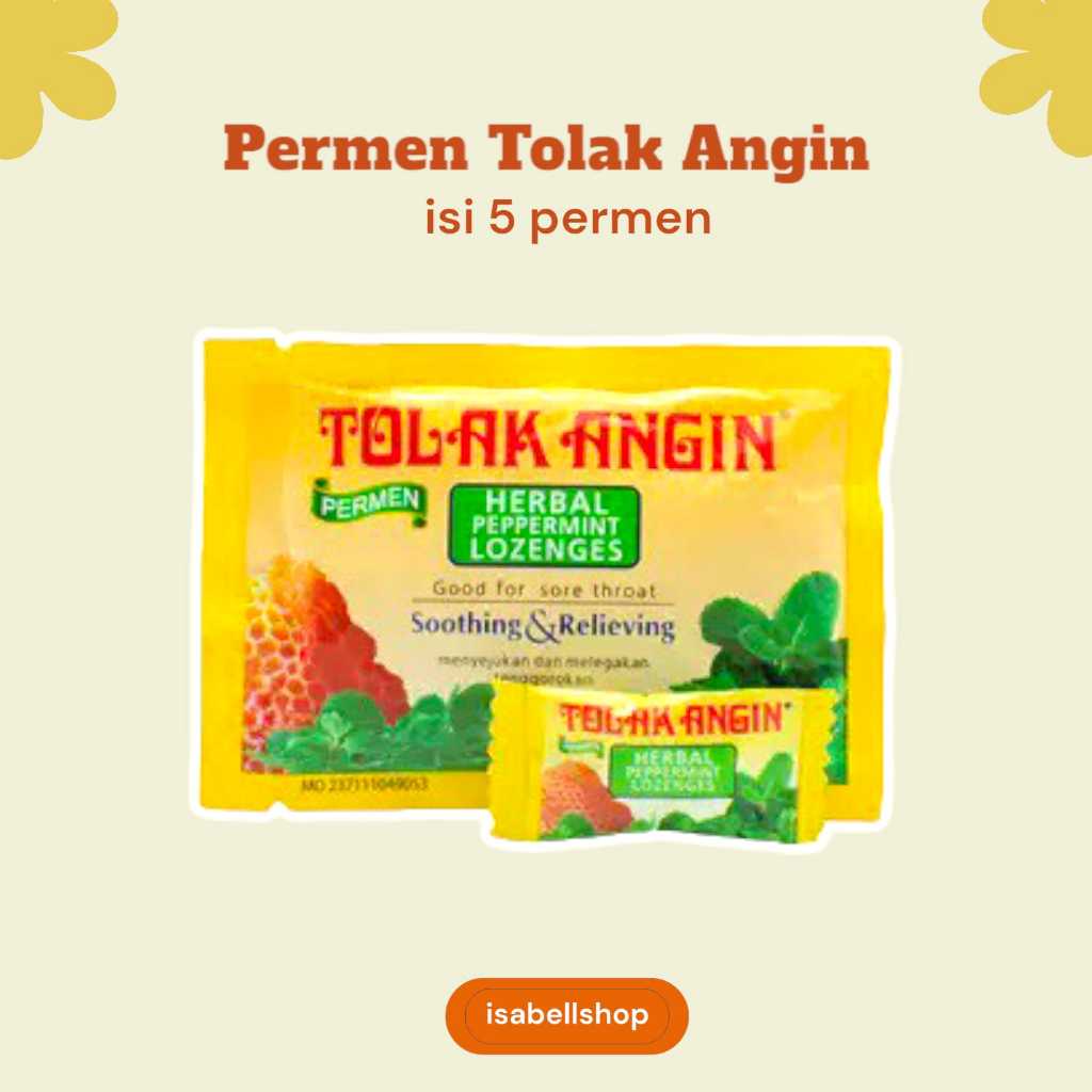 

[IS] Permen Tolak Angin Sido Muncul Eceran Sachetan isi 5 butir