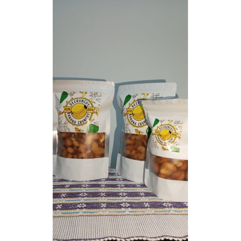 DECRUNCHY RAMBAK PISANG / BANANA CRUNCH / KERIPIK PISANG KHAS LUMAJANG / BANANA CRISPY / RAMBAK PISA