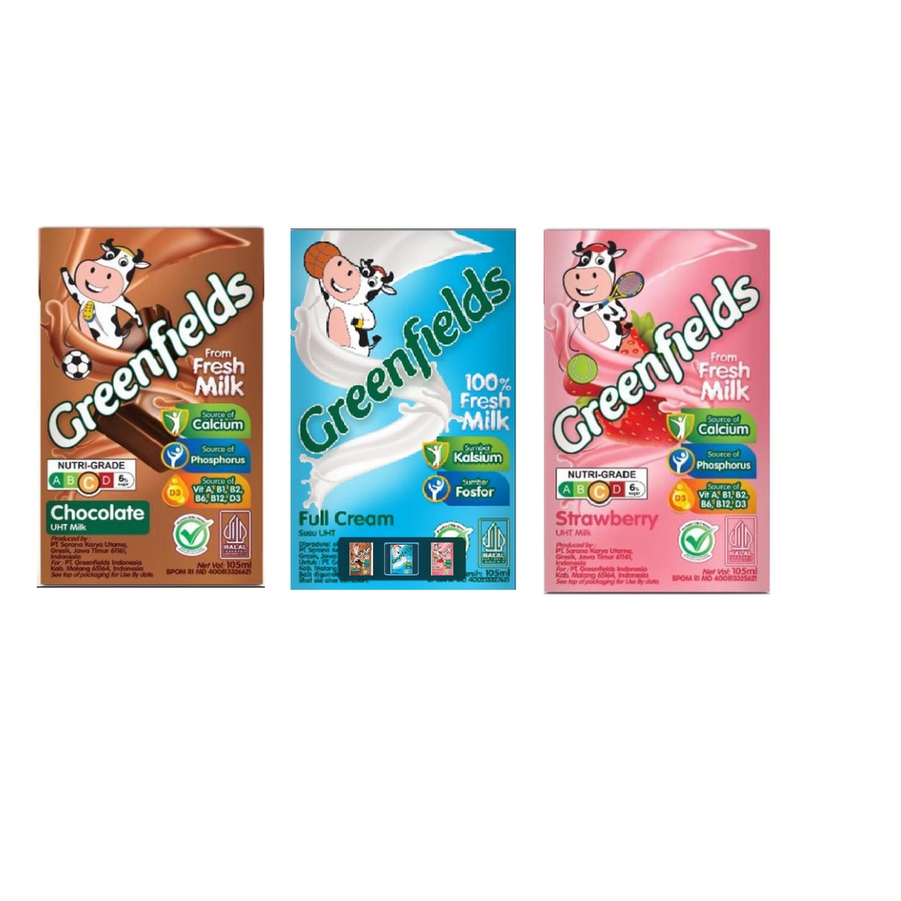 

Termurah Susu Greenfields 125 mL