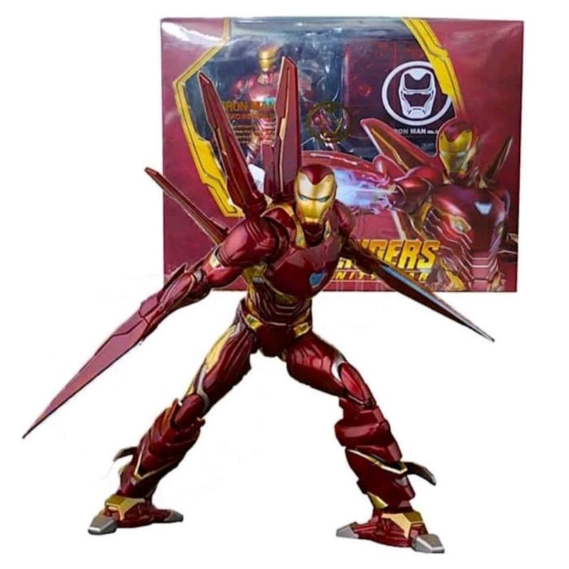 Ironman mark 50 figure Shf nano weapon infinity wars