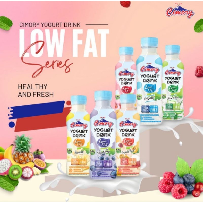 

CIMORY YOGURT DRINK VARIAN LOW FAT SERIES EXP.2025