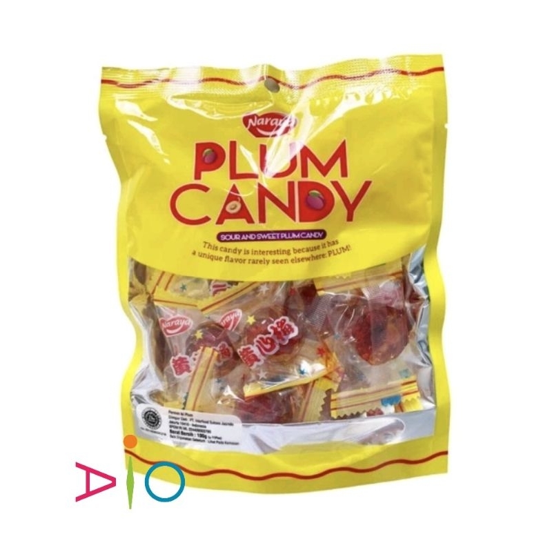 

NARAYA PLUM CANDY | Permen Kiamboy Sour and Sweet Plum Candy 100gr