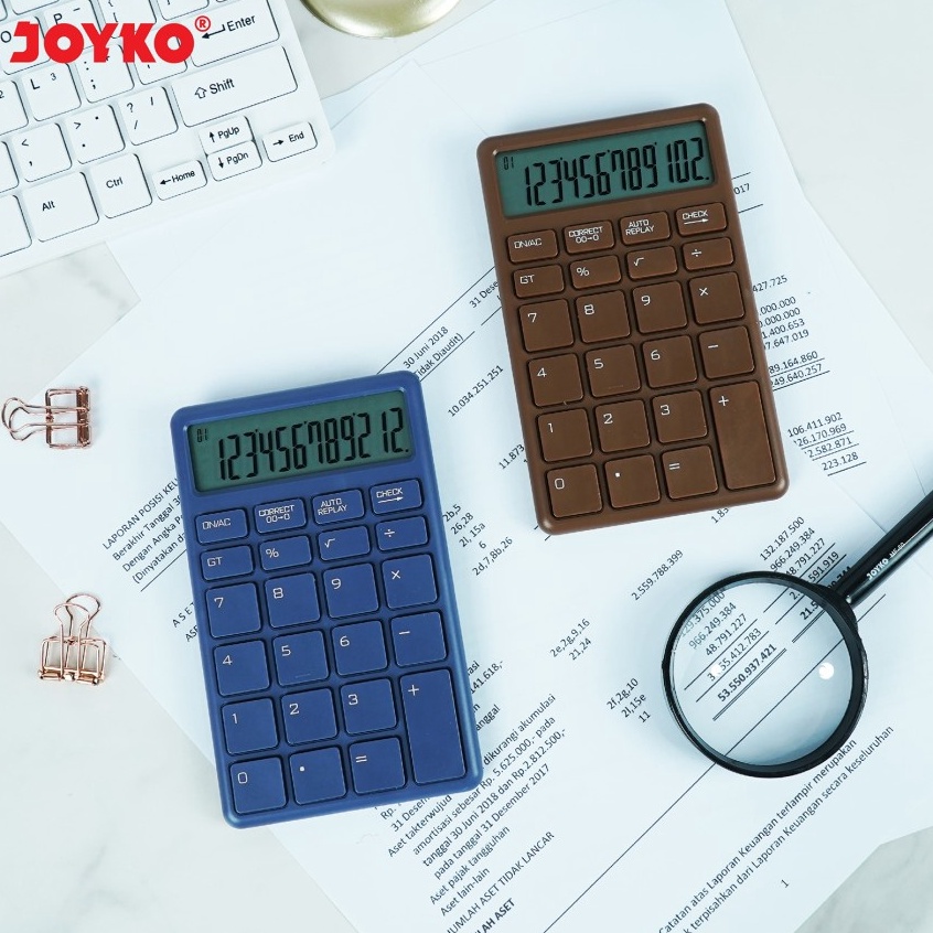 

Ready Stock KALKULATOR CHECK CORRECT JOYKO CC55CO Calculator Desktop COLOR 12 dIGIT
