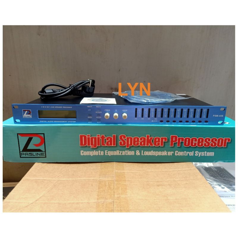 SPEAKER MANAGEMENT PASLINE PSM-448 ORIGINAL DLMS PASLINE PSM 448 NEW PRODUK 4 IN 8 OUTPUT