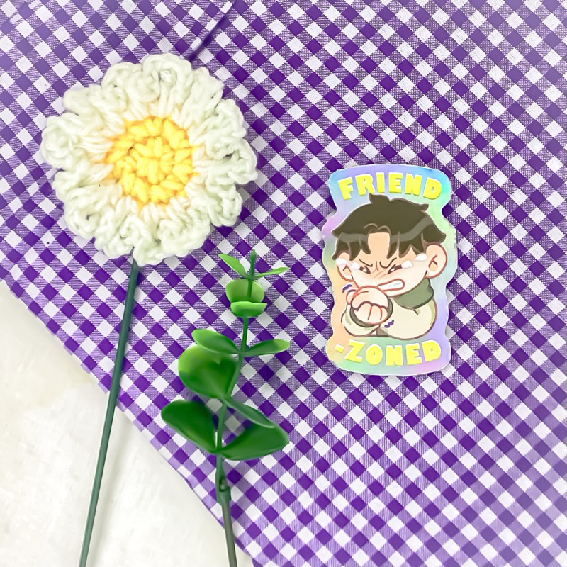 

[CF18 AFTERSALE] STIKER HOLOGRAM OUSHI YUBISAKI TO RENREN / A SIGN OF AFFECTION Friendzoned Sticker