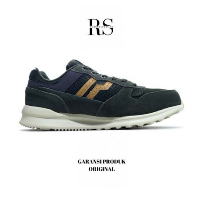 TERLARIS SEPATU PIERO JOGGER PRM BATTLE OLIVE SNEAKERS CASUAL RUNNING BNIB SALE