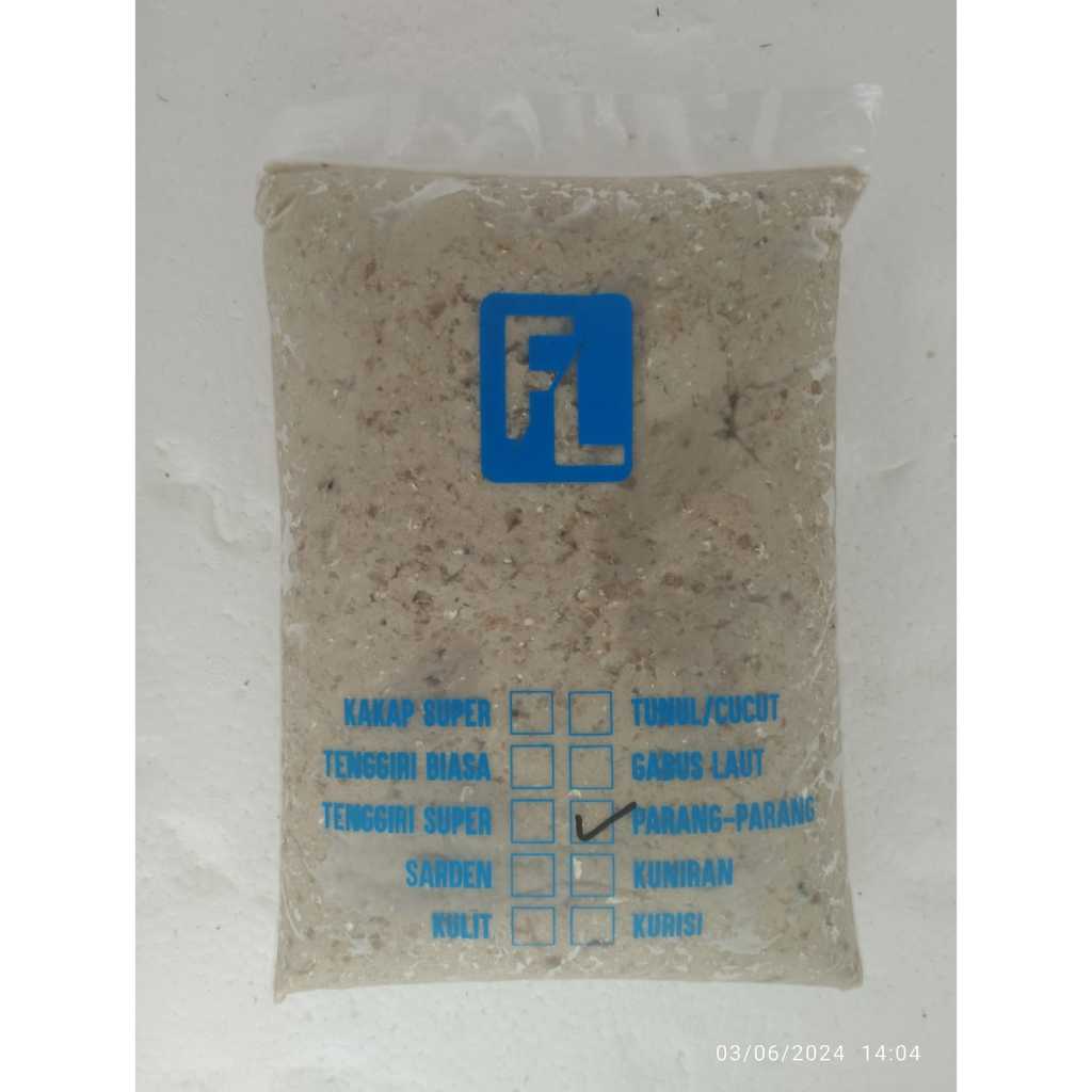 

Ikan Parang-parang Giling 1 kg