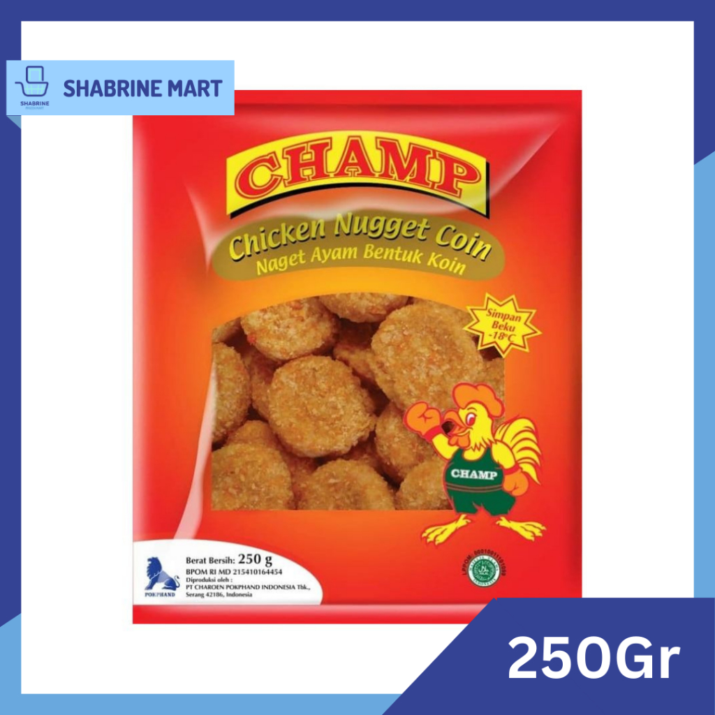 

Champ Chicken Nugget Coin 250G