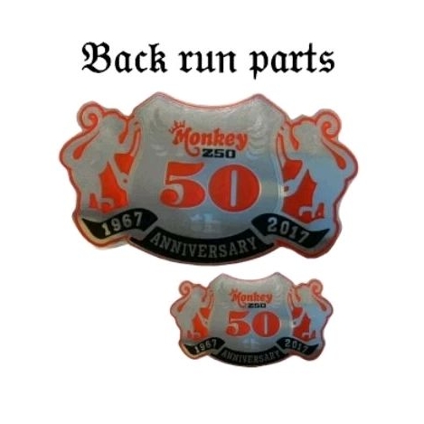 

sticker aniversary honda monkey z50 50 tahun