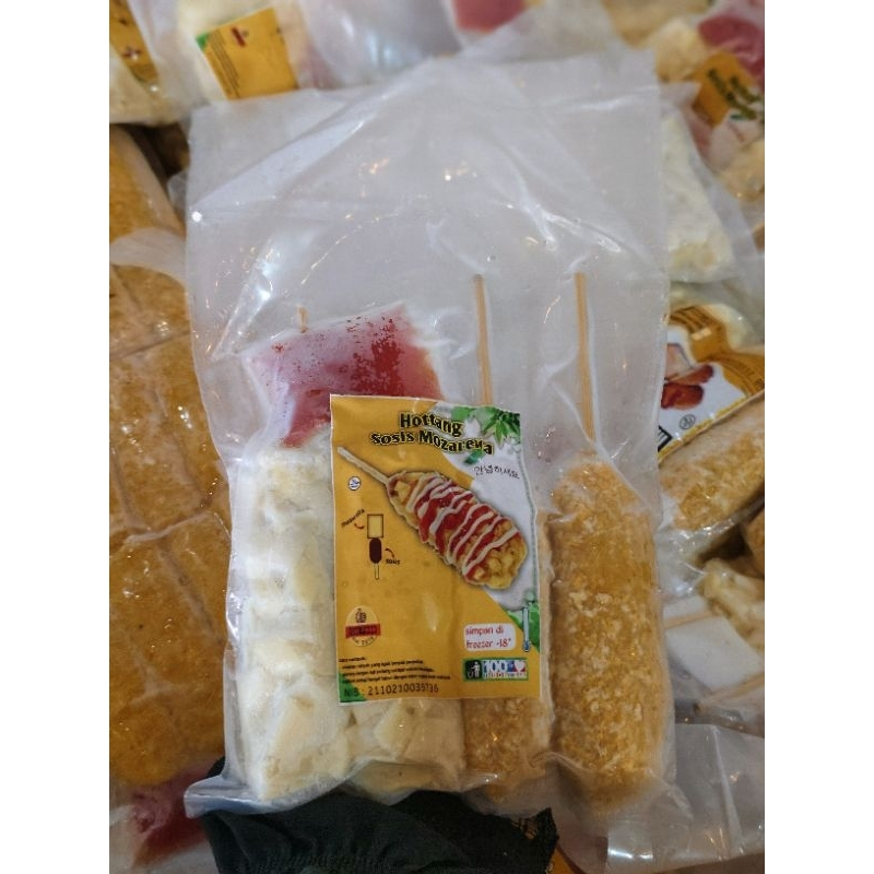 

Corndog Mix Hotang Sosis Mozzarella isi 4 pcs