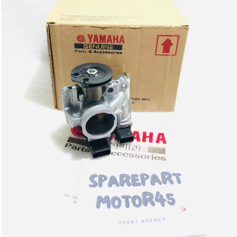 THROTTLEBODY INJEKSI ASSY AEROX 155 KODE B65 PNP AEROX 155  TROTEL TROTOL BODI TB BARU ORIGINAL ASLI