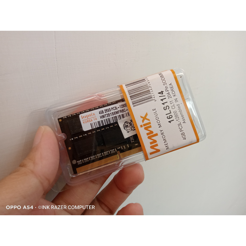 Ram Sodimm 4Gb Hynix 12800 Baru Memory Laptop