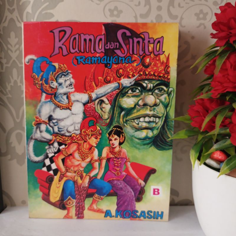 ORIGINAL BUKU COMIK - RAMA DAN SINTA, Ramayana by Kosasih