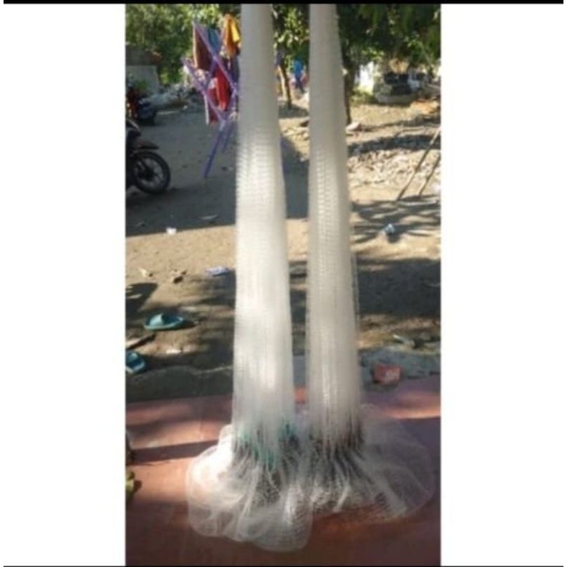 Bisa COD Jala udang 3/4 berat 4 kilo panjang 2.40meter senar 0.30