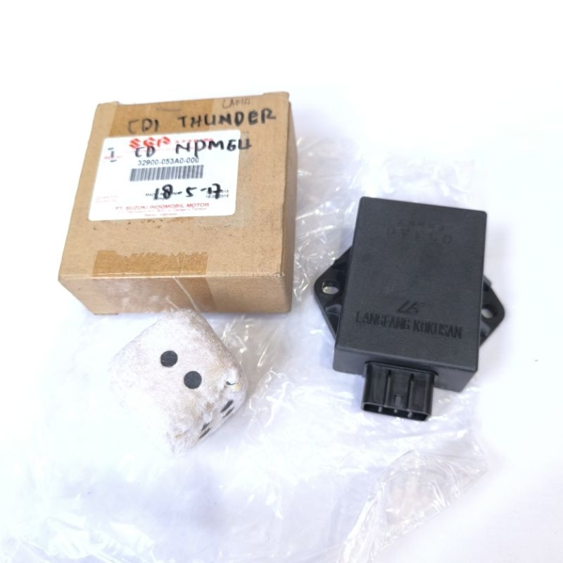 CDI ecu unit pengapian suzuki THUNDER 125 OLD LAMA ORIGINAL ASLI SUZUKI SGP 32900-053A0-000