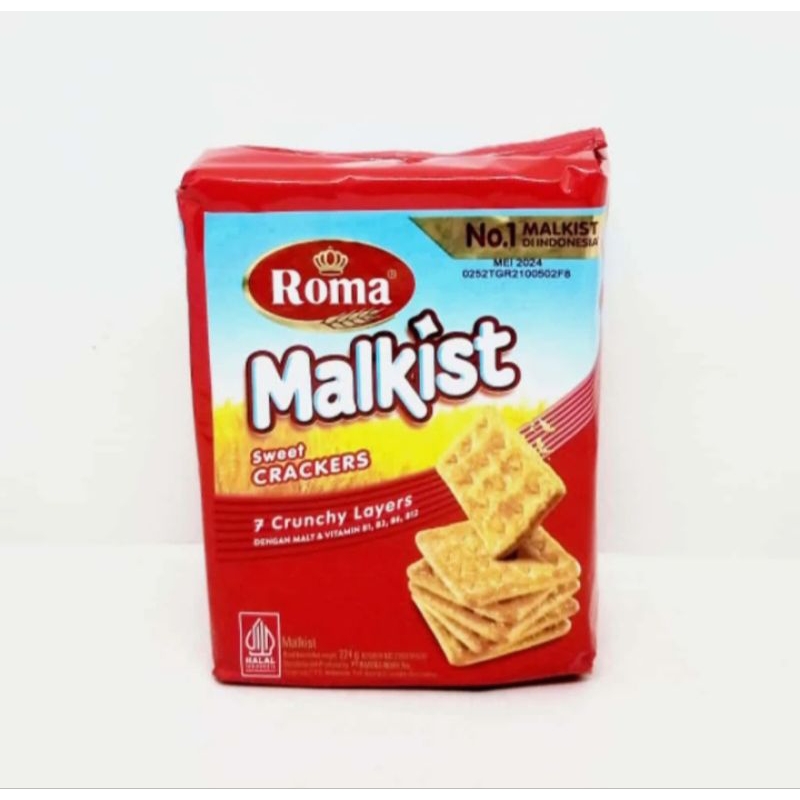 

roti Roma malkist crackers Roma malkist kelapa kopyor