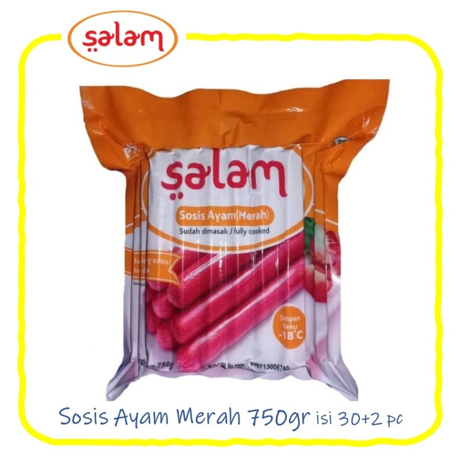 

Sosis Ayam Merah Salam 750 gram