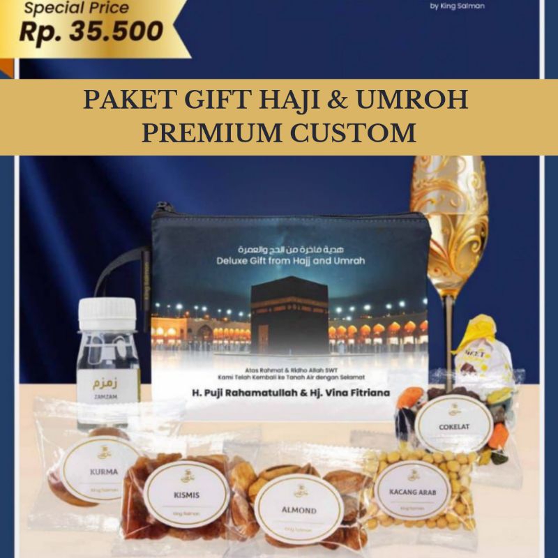 

Oleh Oleh Haji Umroh Premium Paket Bisa Custom Nama dan Foto